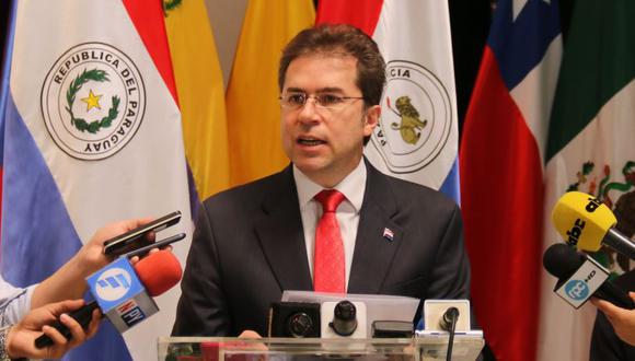 El canciller de Paraguay, Luis Alberto Castiglioni, también señaló que el “traslado fue unilateral, visceral y sin justificativo" y espera que "los amigos de Israel no se molesten". (Foto: EFE)