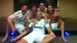 Alegría se desbordó en camarín del Real Madrid