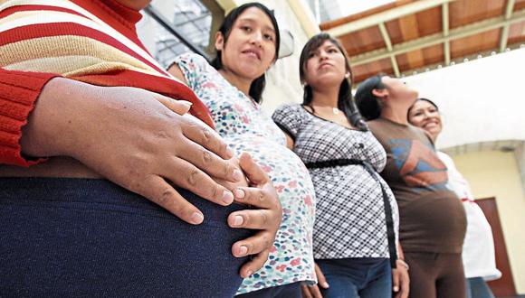 Sin aviso. El 52% de los embarazos en el Perú no fueron planeados por las madres, según el INEI. (Perú21)