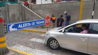 Municipalidad de Miraflores cierra el circuito de playas ante alerta de Tsunami 