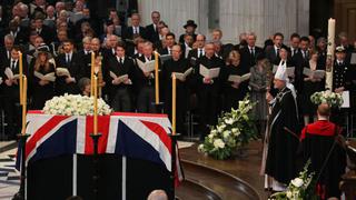 El último adiós a Margaret Thatcher en Inglaterra