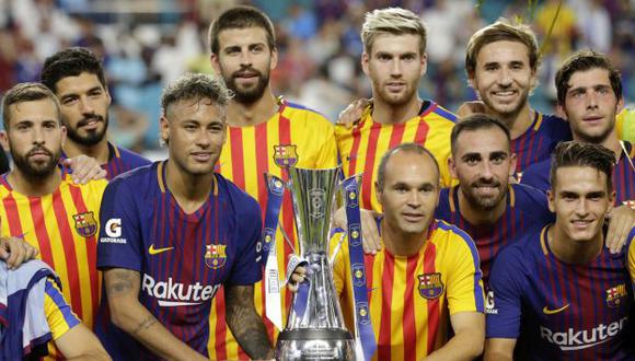 Barcelona y Real Madrid protagonizaron una edición inédita del clásico español por la International Champions Cup. (AP)