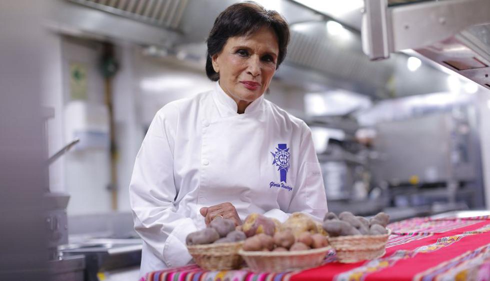 Gloria Hinostroza, investigadora de cocina peruana y profesora en la escuela Le Cordon Bleu Perú. (Luis Centurión)