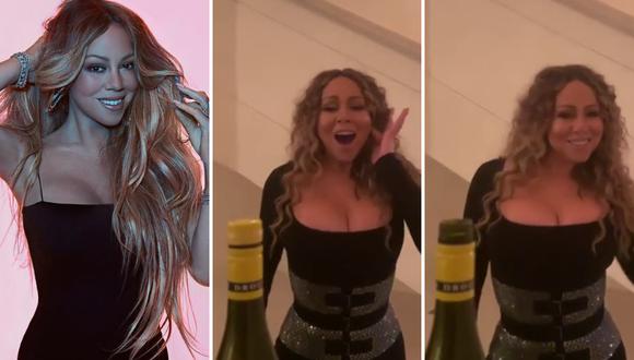 Mariah Carey sorprendió a más de uno en las redes sociales con su propia versión del reto viral del momento. (Foto: @mariahcarey en Instagram)