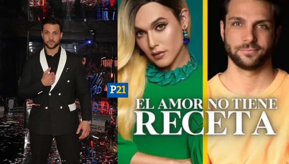 Nicola Porcella debutó en la telenovela mexicana 'Amor no tiene receta' (Composición)