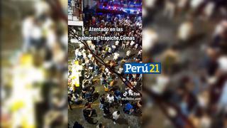 Comas: Presuntos extorsionadores arrojaron gas pimienta en discoteca en Trapiche