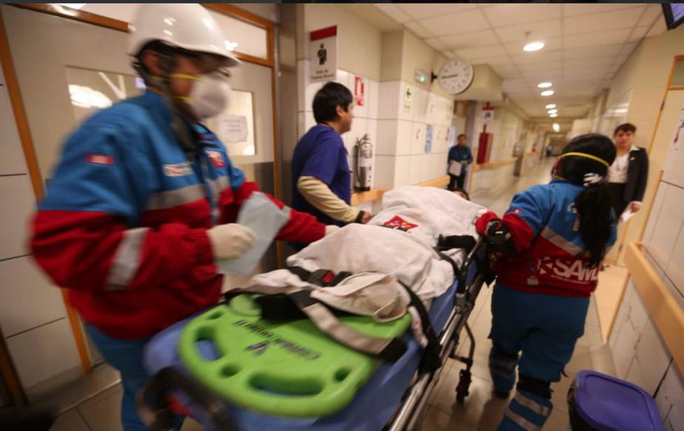 Once pacientes fueron trasladados a hospitales de Lima y Arequipa. (MInsa)