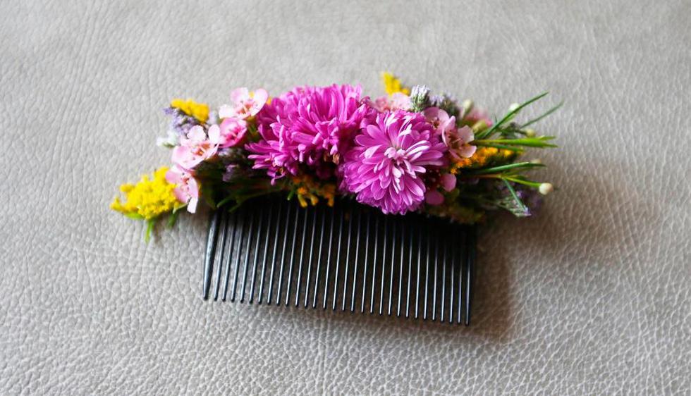 Estos accesorios para el cabello hechos con flores naturales te harán lucir  deslumbrante | VIDA | PERU21