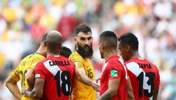Perú y Australia se enfrentaron en la última jornada del grupo C de Rusia 2018. (Foto: Getty Images).