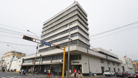 Edificio de Editora Perú ubicado en el Centro de Lima. (Andina)