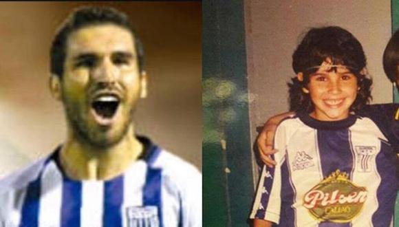 Con solo seis años, el actual delantero 'íntimo' ya lucía la camiseta blanquiazul. (@oscarfpacheco)