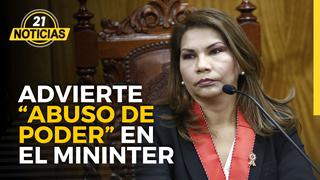 Marita Barreto presenta denuncia penal por relevo de Harvey Colchado