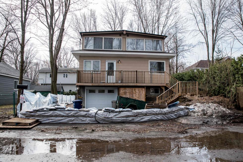 Las áreas más afectadas por las inundaciones están en la región de Beauce, al sur de la ciudad de Quebec. (Foto: AFP)