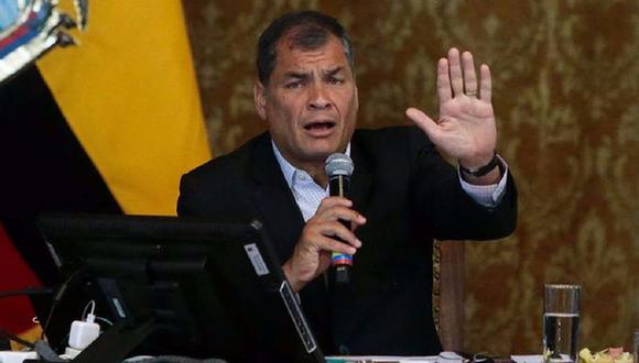 El ex mandatario de Ecuador Rafael Correa considera que es víctima de una persecución política del oficialista Lenín Moreno, su sucesor y ex aliado. (Foto: AFP)