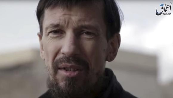 Así luce ahora John Cantlie, rehén del Estado Islámico y periodista británico. (AP)