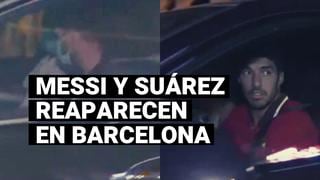 Lionel Messi y Luis Suárez reaparecen en medio de la tensión que se vive en Barcelona