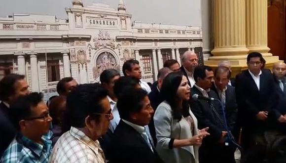 Tres bancadas del Congreso se retiraron del Pleno en protesta contra ley impulsada por Fuerza Popular. (Patricia Quispe/Perú21)
