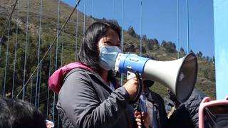 Elecciones 2021: Keiko Fujimori promete construir un puente carrozable en el poblado de Quechcap en Huaraz