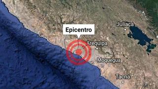 Cuatro sismos consecutivos sacudieron la provincia de Caylloma, Arequipa