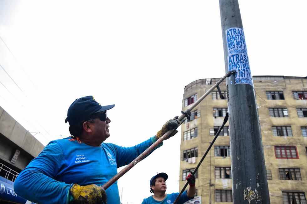 La Municipalidad de Lima informó que se realizó esta operación de limpieza a fin de recuperar los espacios público invadidos por los comerciales informales. (Foto: MML)