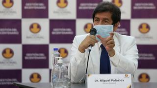 Miguel Palacios“Es innecesario eliminar requisitos para contratar médicos porque estamos colegiando bachilleres en 48 horas”