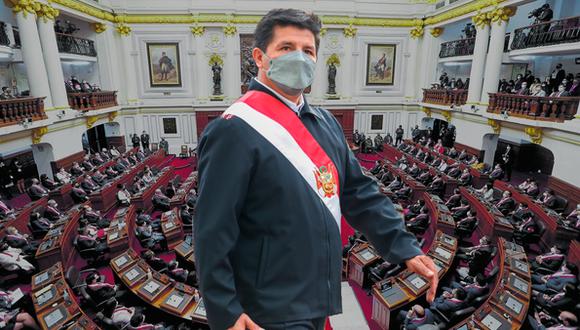 Pedro Castillo buscó alianzas ilegítimas en el Congreso. (Perú21)