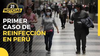 Coronavirus en Perú, se registra primer caso de reinfección