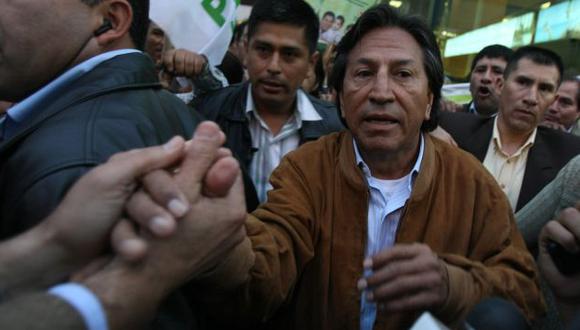 Alejandro Toledo llegó a Lima para reunirse con Ollanta Humala. (Rafael Cornejo)