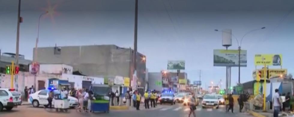 Para esta operación se ha contado con el apoyo de los serenos de San Luis, Santa Anita y El Agustino. (Captura de pantalla/AméricaTV)