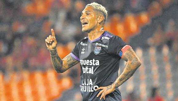 Guerrero lleva 2 goles en 7 partidos con la César Vallejo (Foto: AFP).