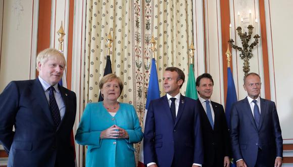 "Uno de mis objetivos es convencer a todos nuestros socios de que las tensiones comerciales son malas para todos", dijo Emmanuel Macron. (Foto: AFP)