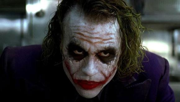 Este fue el Joker de Heath Ledger en 'El Caballero Oscuro'.