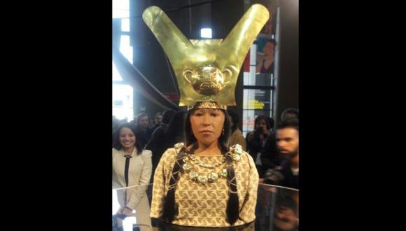 Los ministerios de Cultura y Comercio Exterior y Turismo presentaron “el verdadero rostro” de La Señora de Cao. (Difusión)