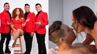 Dorita Orbegoso y Jonatan Rojas se dan tierno beso en videoclip musical