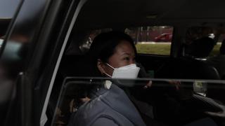 Debate en Penal Santa Mónica: Keiko Fujimori llegó a Chorrillos