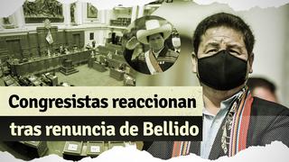Guido Bellido renunció a la PCM y congresistas reaccionan de esta manera