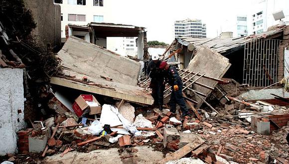 Explosión en vivienda de la cuadra 3 de la calle Juan Fanning ocurrió el último martes. (Andina)