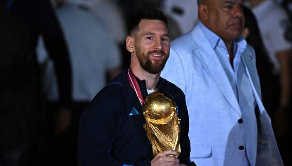 Messi fue elegido el mejor del 2022 (Foto: AFP)