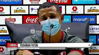 Yoshimar Yotún tras vencer a Ecuador: “Esta victoria nos devuelve la confianza”