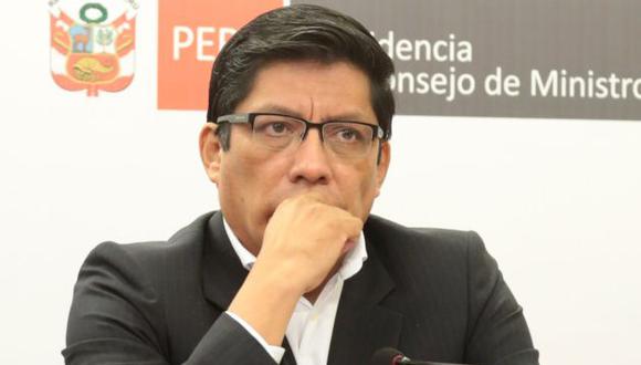 Ministro Zeballos confirmó que la propuesta de reforma constitucional se presentará mañana.(GEC)