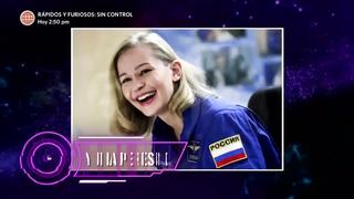 Yulia Peresild se convirtió en la primera actriz de cine en filmar en el espacio