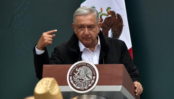 El presidente  Andrés Manuel López Obrador calificó este lunes el 12 de octubre como una fecha “muy polémica”. (Foto: RODRIGO ARANGUA / AFP)