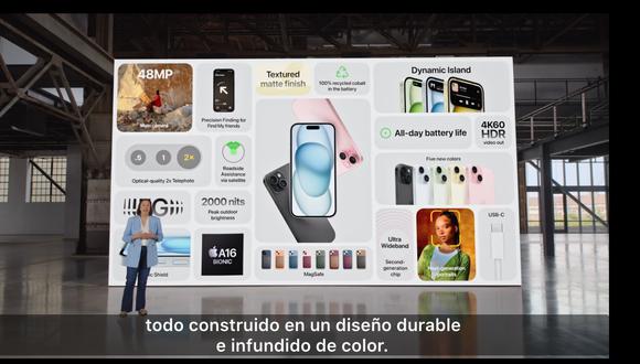 Apple hace EN VIVO la presentación oficial del iPhone 15
