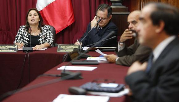 En la recta final. La comisión Martín Belaunde Lossio insistirá en investigar a la primera dama. (Percy Ramírez)