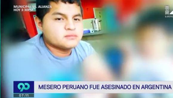 Argentina: Mesero peruano es asesinado a cuchillazos en Lanús. (Latina)