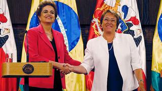 Michelle Bachelet sobre Dilma Rousseff: “Ella es una mujer seria, honesta y responsable”