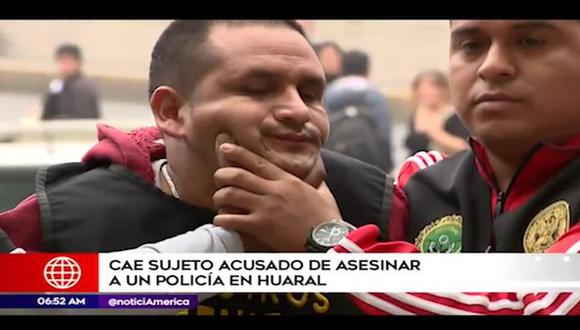 Frank Gino Rosales Yupanqui fue capturado en una vivienda en El Agustino. (Captura: América Noticias)