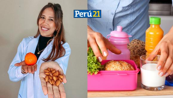 Conoce algunos consejos para una lonchera saludable y balanceada. (Foto: Composición Perú21)