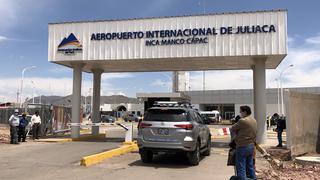 Aerolíneas cancelan sus vuelos a Juliaca desde hoy por cierre temporal del aeropuerto