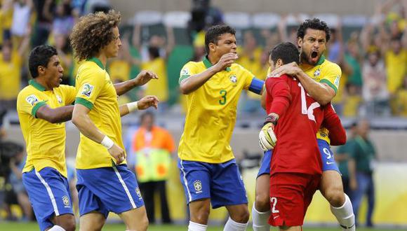 Julio César fue el portero titular de Brasil en el Mundial de 2014. (EFE)